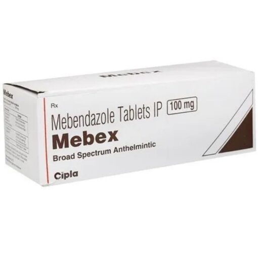 Mebex 100mg (Mebendazole)